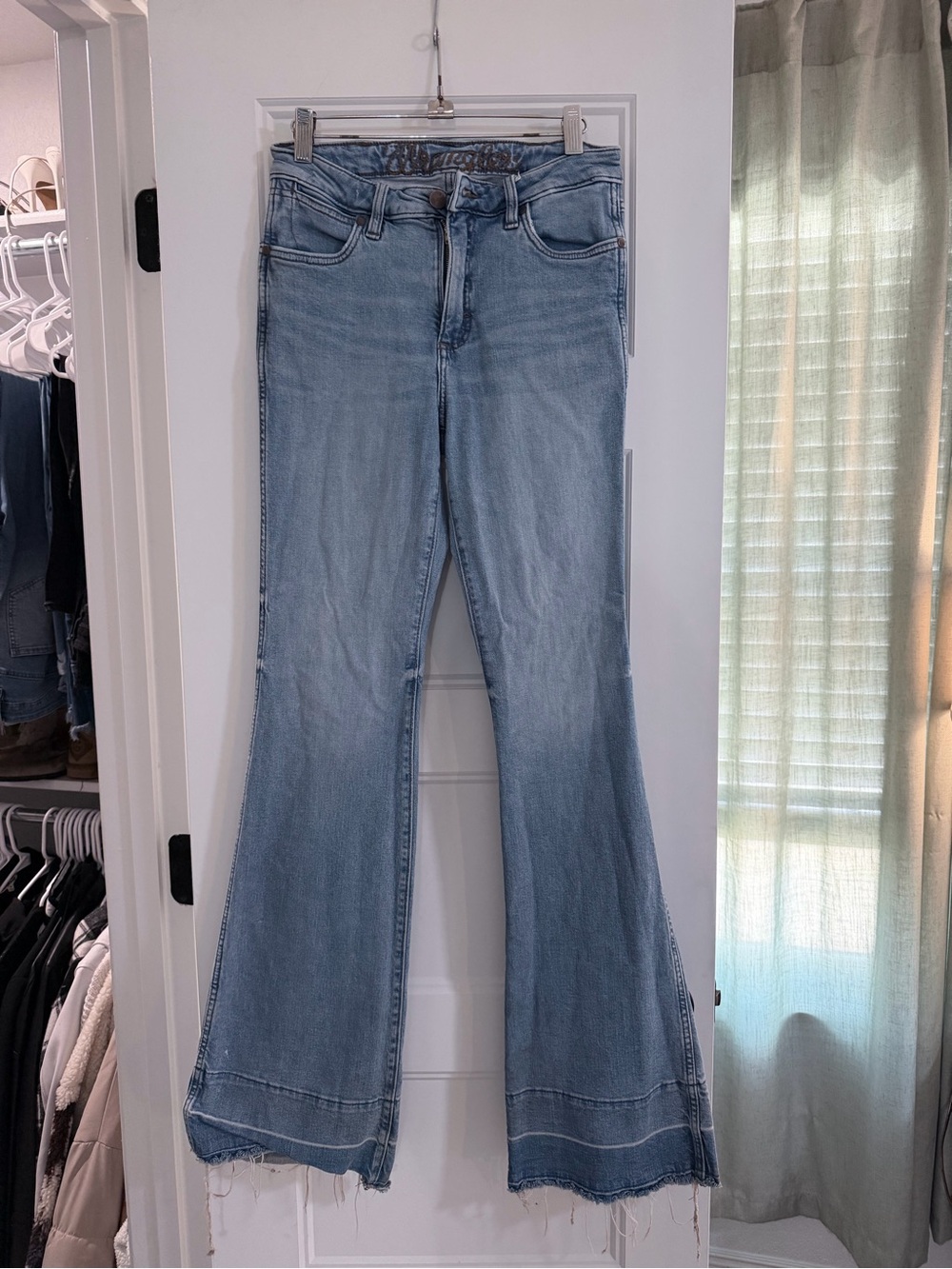 Wrangler Light Blue Women's Flare Jeans